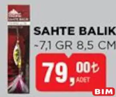 NORTH PACİFİC SAHTE BALIK 7,1 GR 8,5 CM NORTH PACİFİC SAHTE BALIK 7,1 GR 8,5 CM